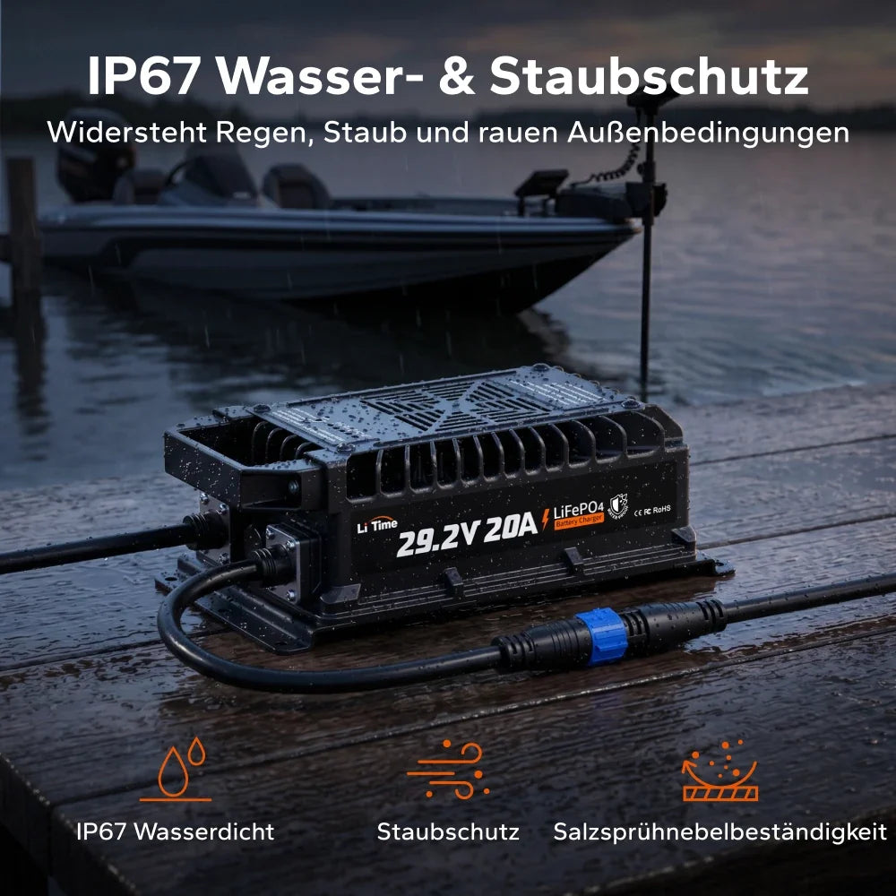 Incarcator Litime 29.2V 20A Waterproof