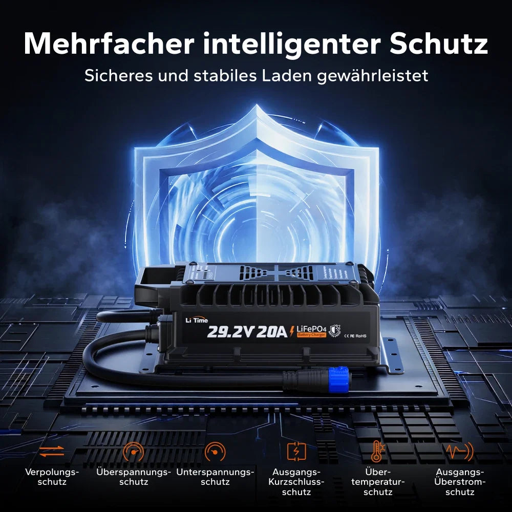 Incarcator Litime 29.2V 20A Waterproof
