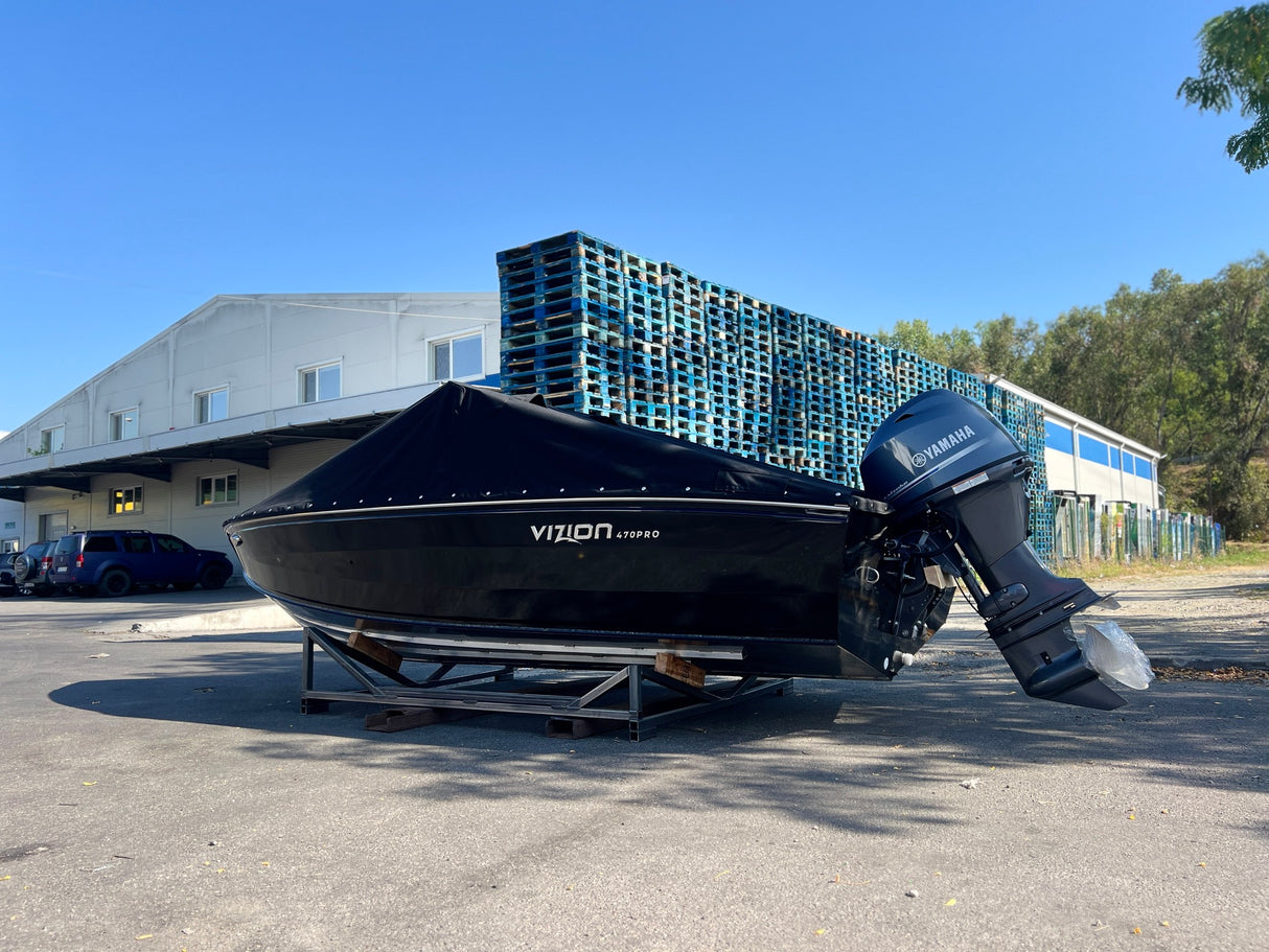 Barca de aluminiu Vizion 470