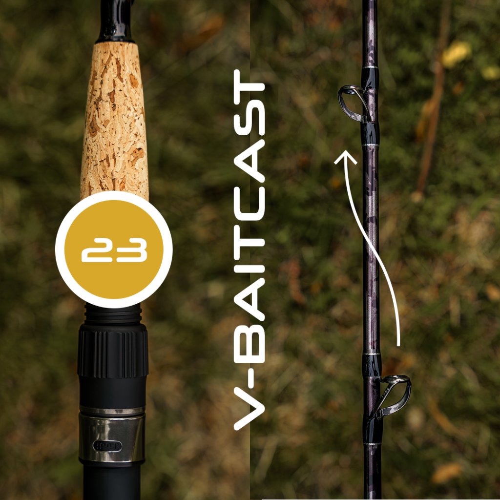 Lanseta VAGNER Magic V-Baitcast 23 195 cm, 100-400 GR