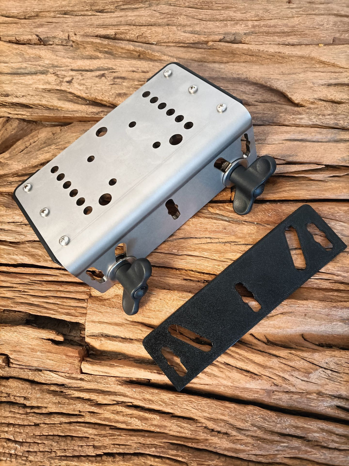 Adaptor prindere pe barca cu sina pentru tija KedFlex si Kedflex 2.0