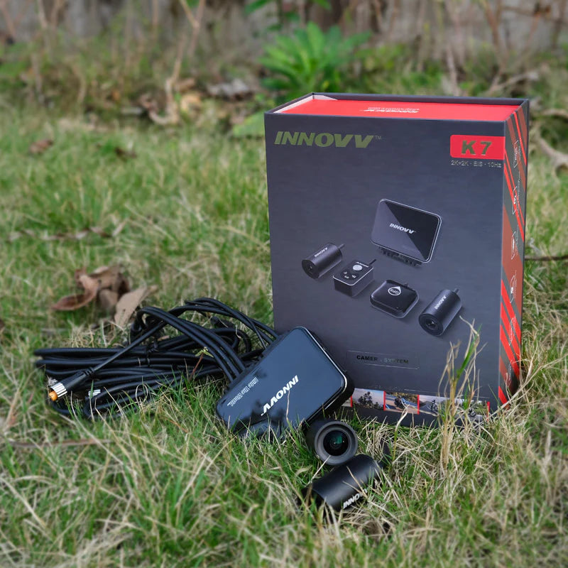 Sistem complet camere video INNOVV K7 si suporti Ram Mount