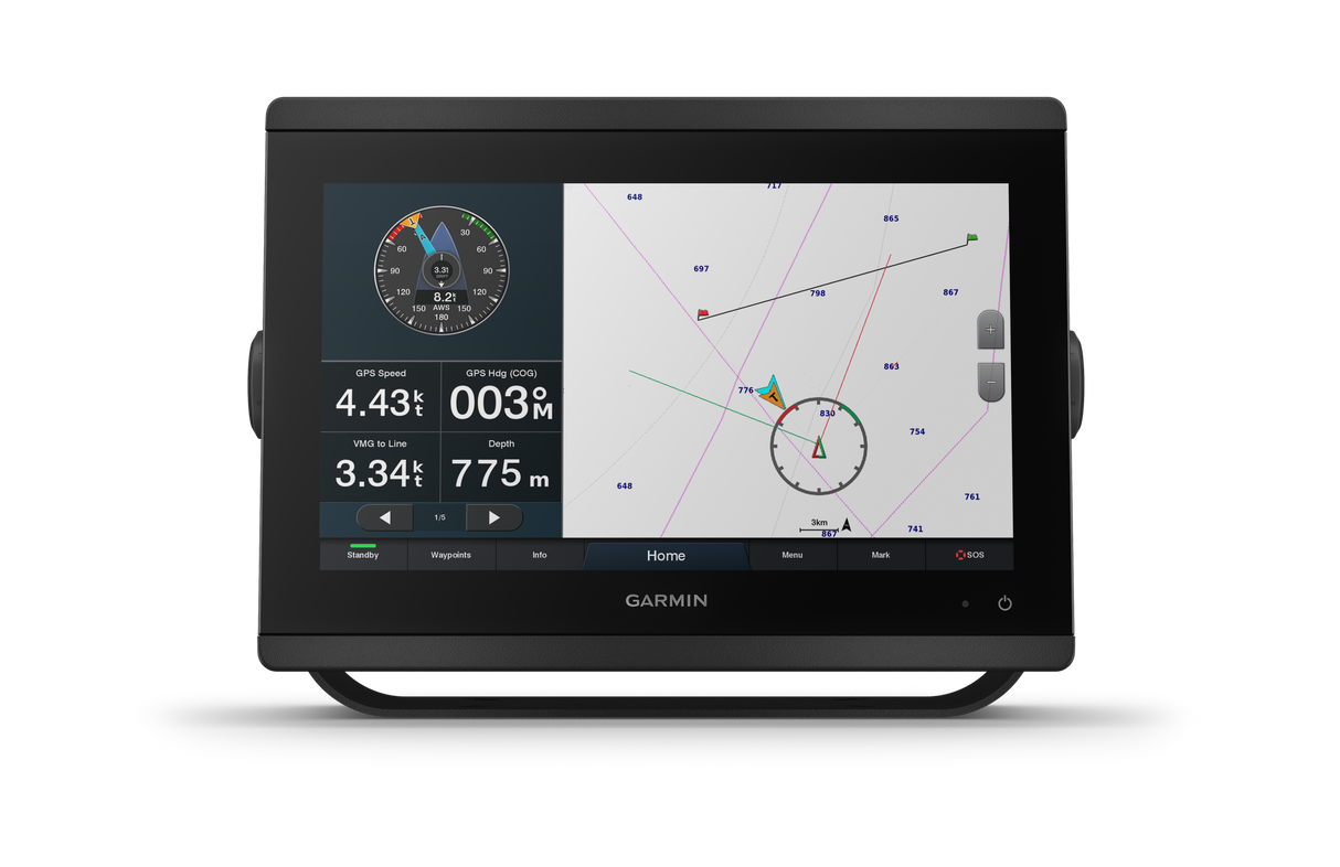 Szonár Garmin GPSMAP 8412 xsv