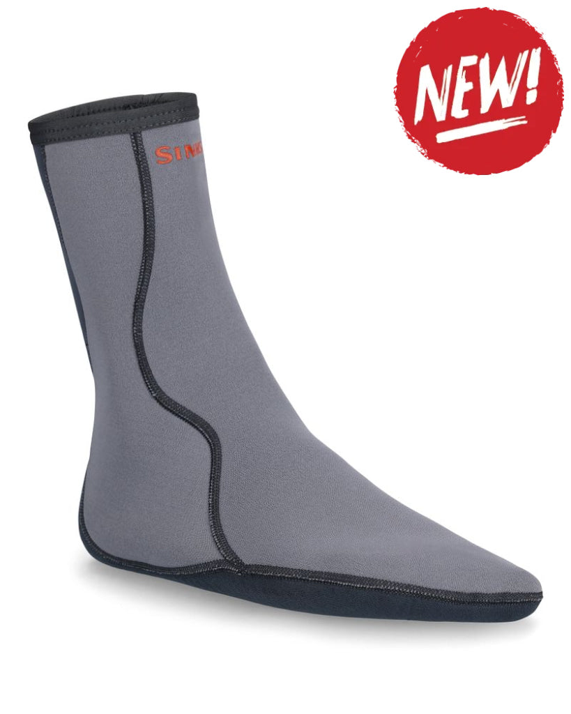 Acces SIMMS Neoprene Wading Socks Steel - S - ACCES
