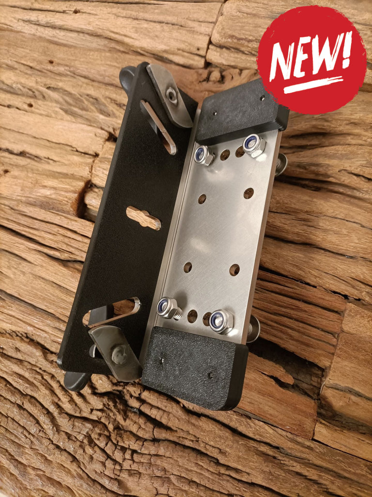 Adaptor prindere pe barca cu sina pentru tija KedFlex si