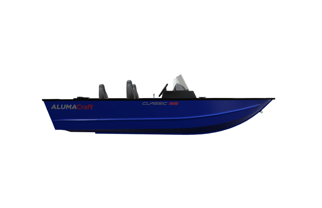 Barca aluminiu AlumaCraft Classic 165 CS Side Console