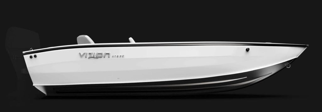 Barca de aluminiu Vizion 470 RS - White