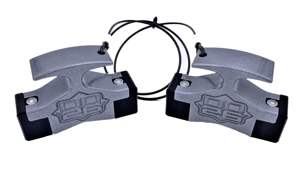 Blocatoare hidraulice de direcție DD26 Fishing Gen 2 Mean Stops Argintiu
