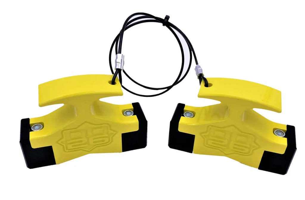Blocatoare hidraulice de direcție DD26 Fishing Gen 2 Mean Stops Galben