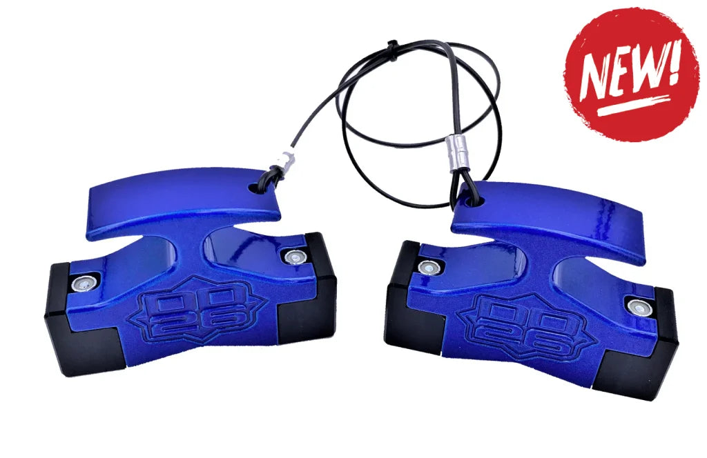 Blocatoare hidraulice de direcție DD26 Fishing Gen 2 Mean Stops Albastru