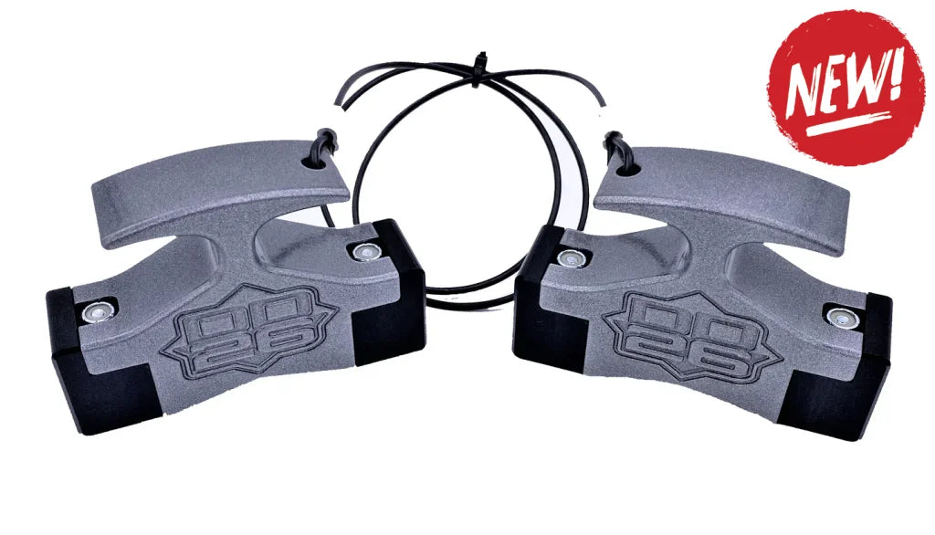 Blocatoare hidraulice de direcție DD26 Fishing Gen 2 Mean Stops Argintiu