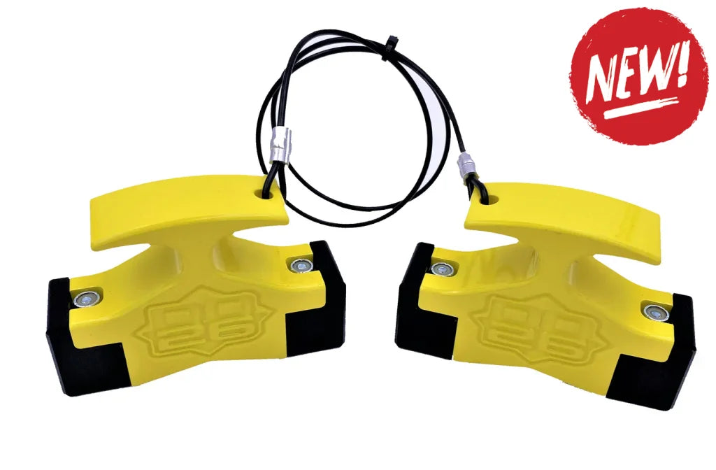 Blocatoare hidraulice de direcție DD26 Fishing Gen 2 Mean Stops Galben