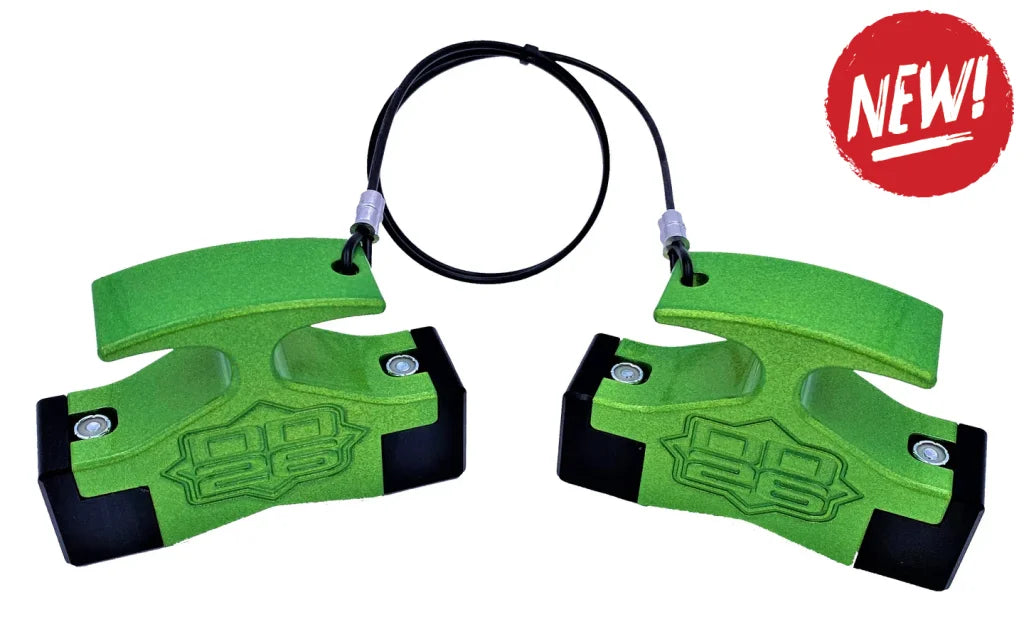 Blocatoare hidraulice de direcție DD26 Fishing Gen 2 Mean Stops Verde