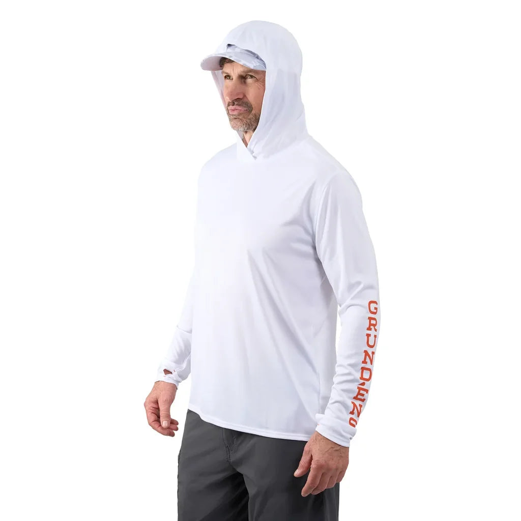 Bluza protectie solara Grundens Tough Sun Alb