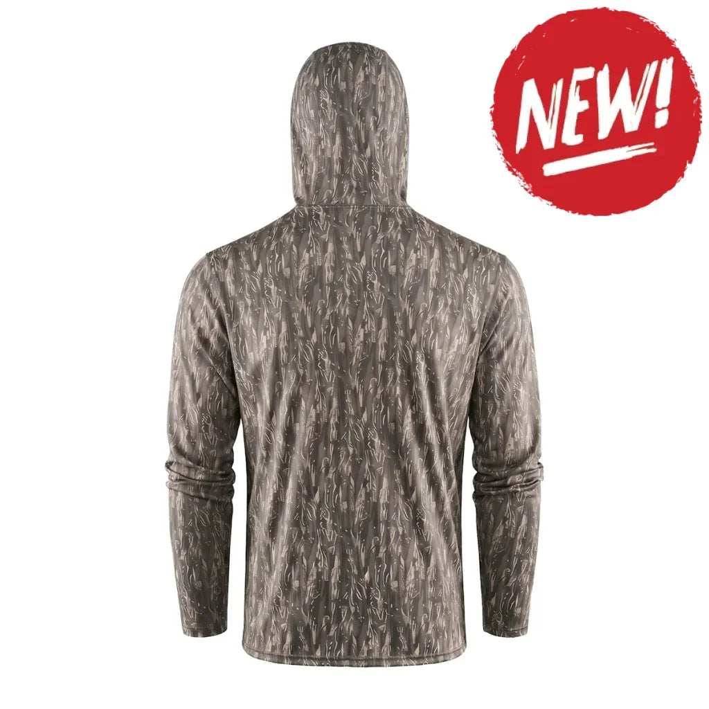 Bluza protectie solara Grundens Tough Sun Marsch Camo