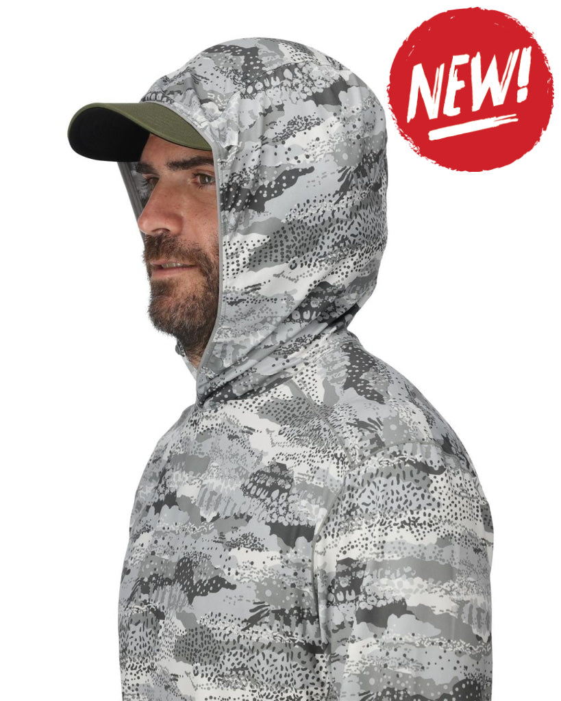 Bluza protectie solara SIMMS BugStopper Shroud Sterling