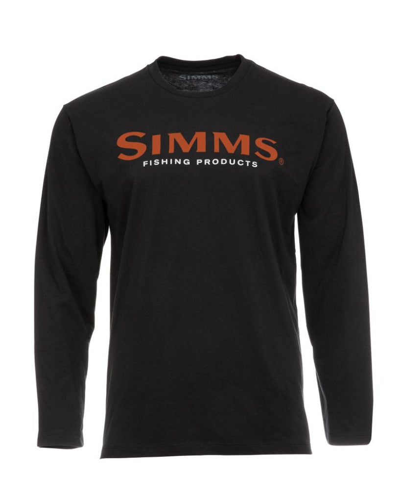 Bluza SIMMS Logo LS Black - XL - TSHIRT