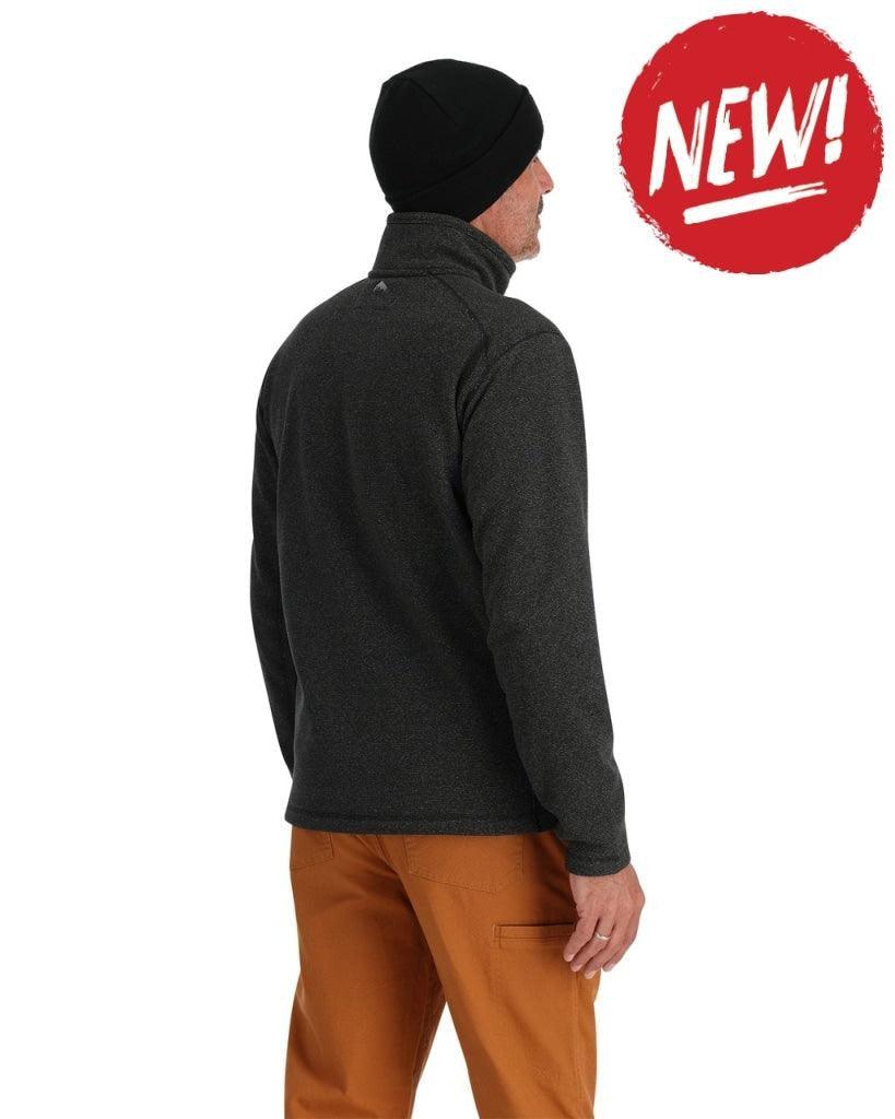Bluza termo SIMMS Rivershed Full Zip Black Heather