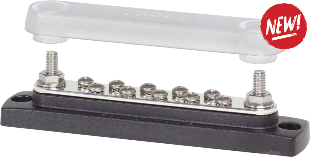 Busbar BlueSea 150A - 10 borne cu capac