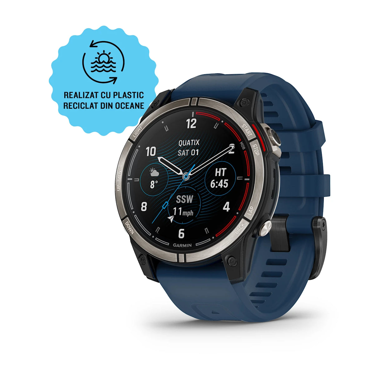 Ceas Garmin quatix 7 Pro cu ecran amoled 47 mm