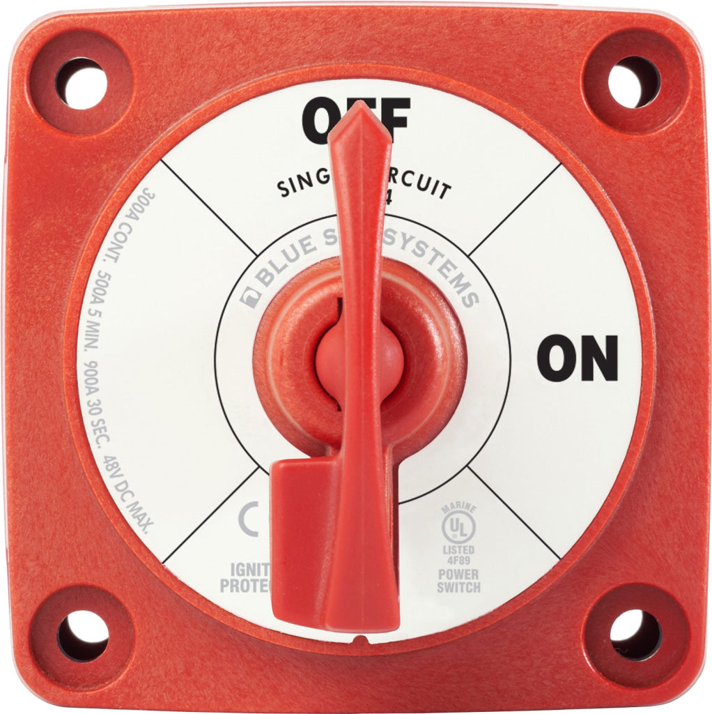Comutator unic ON-OFF cu cheie de blocare Blue Sea System