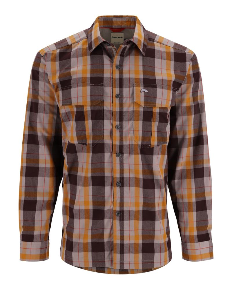 Sport SIMMS ColdWeather Shirt Dolomite Logan Plaid