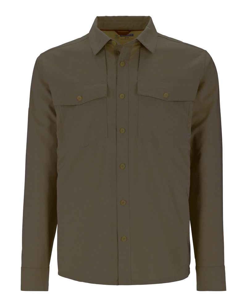 Sport SIMMS No-See-Um Bugstopper Shirt Loden Heather