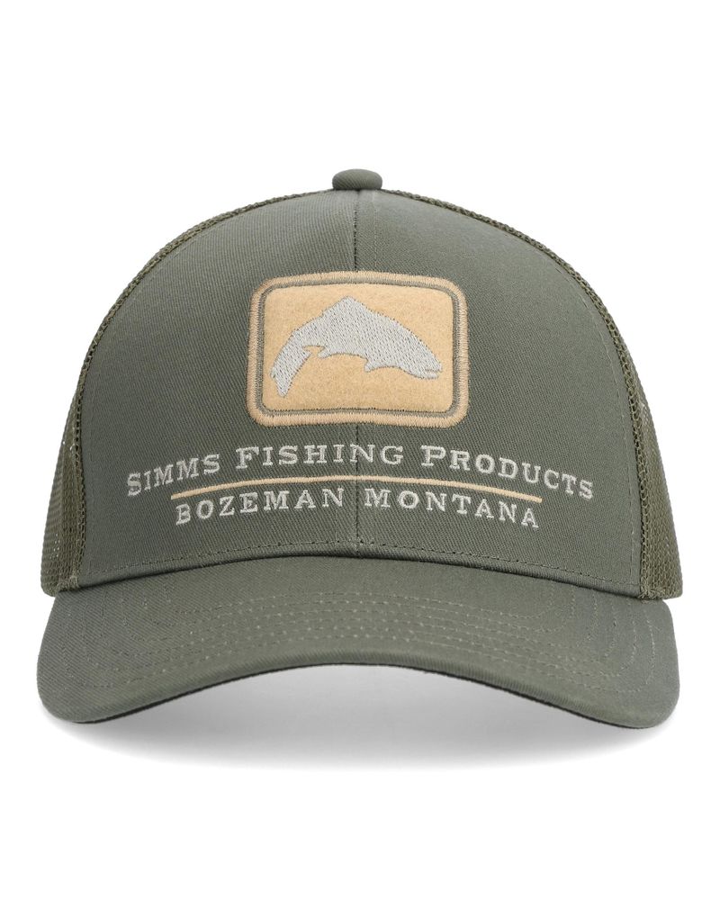 Caciula SIMMS Double Haul Icon Trucker Smokey Olive