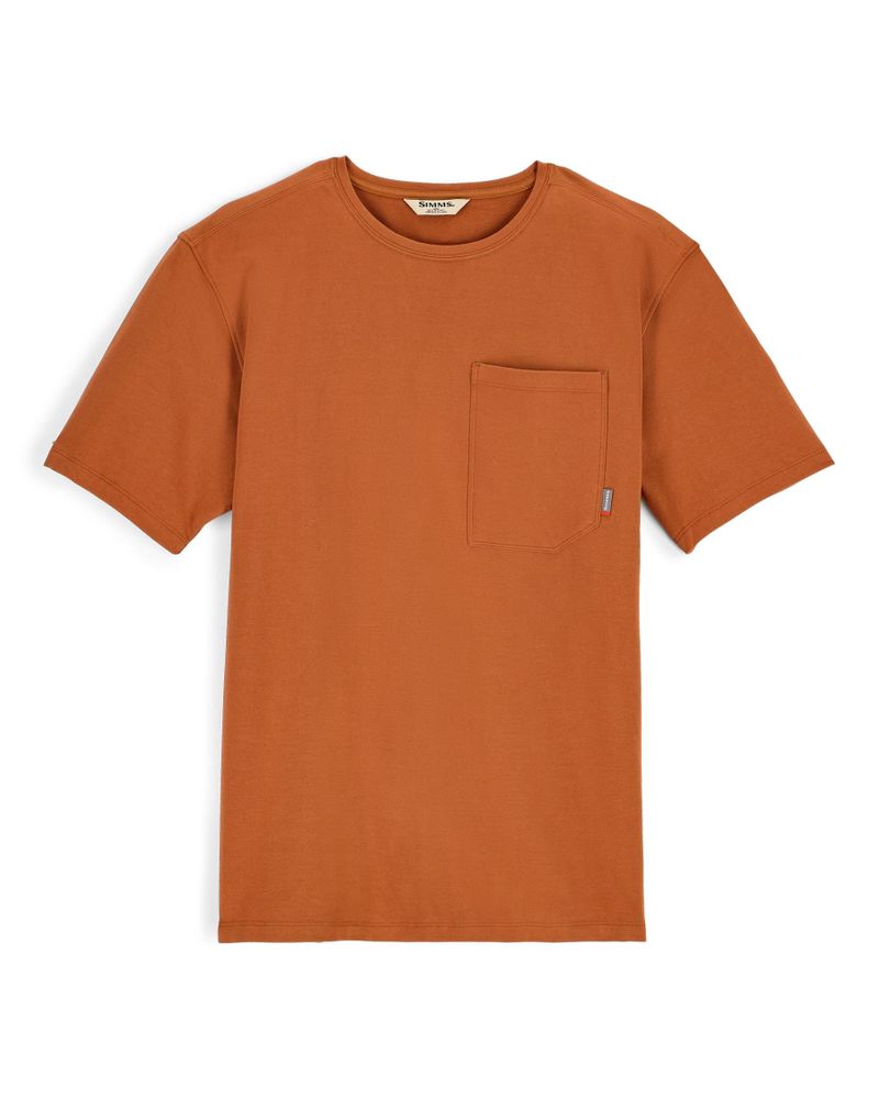 Sport SIMMS Harbor Pocket T-shirt Stonefly