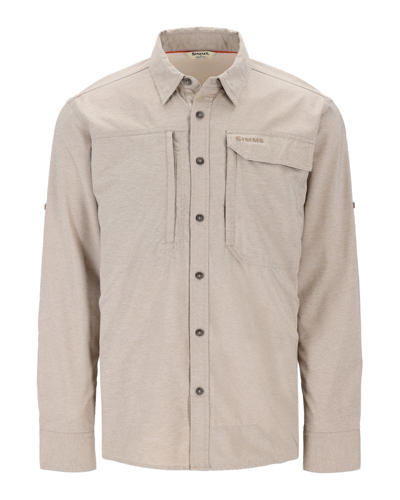 Sport SIMMS Guide BugStopper Shirt Dolomite Heather
