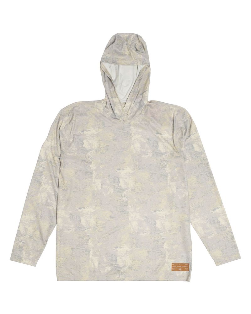 Sport SIMMS Tech Hoody - Artist Series Windy Lunar Grey