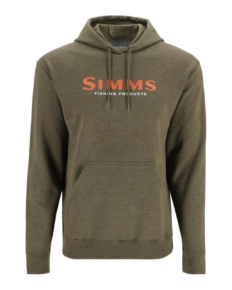 Hanorac SIMMS Simms Logo Hoody Military Heather