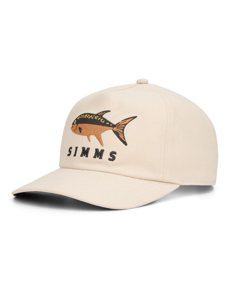 Sapca SIMMS Double Haul Cap Burnished Clay Nomad Fish