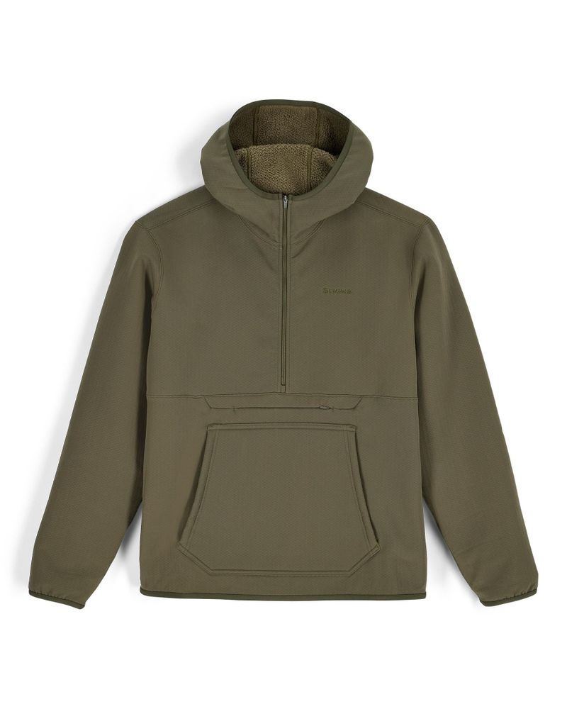 Stratificare SIMMS Strata 330 Half-Zip Hoody Loden