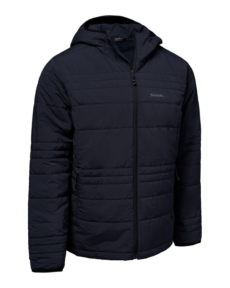 Geaca captusita SIMMS Fall Run Hooded Jacket Black