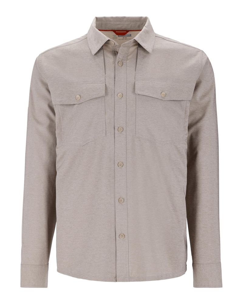 Sport SIMMS No-See-Um Bugstopper Shirt Dolomite Heather