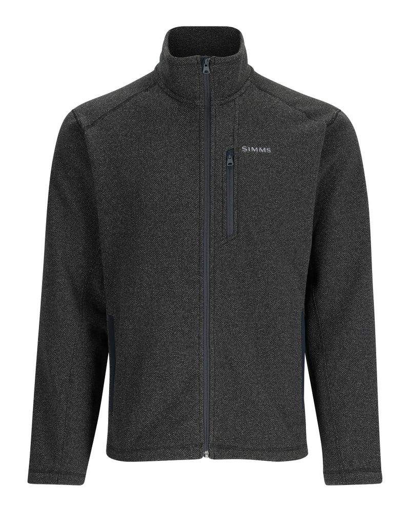 Bluza termo SIMMS Rivershed Full Zip Black Heather