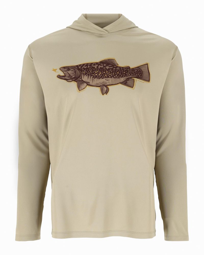 Sport SIMMS Tech Hoody - Artist Series Stone Trout Fly