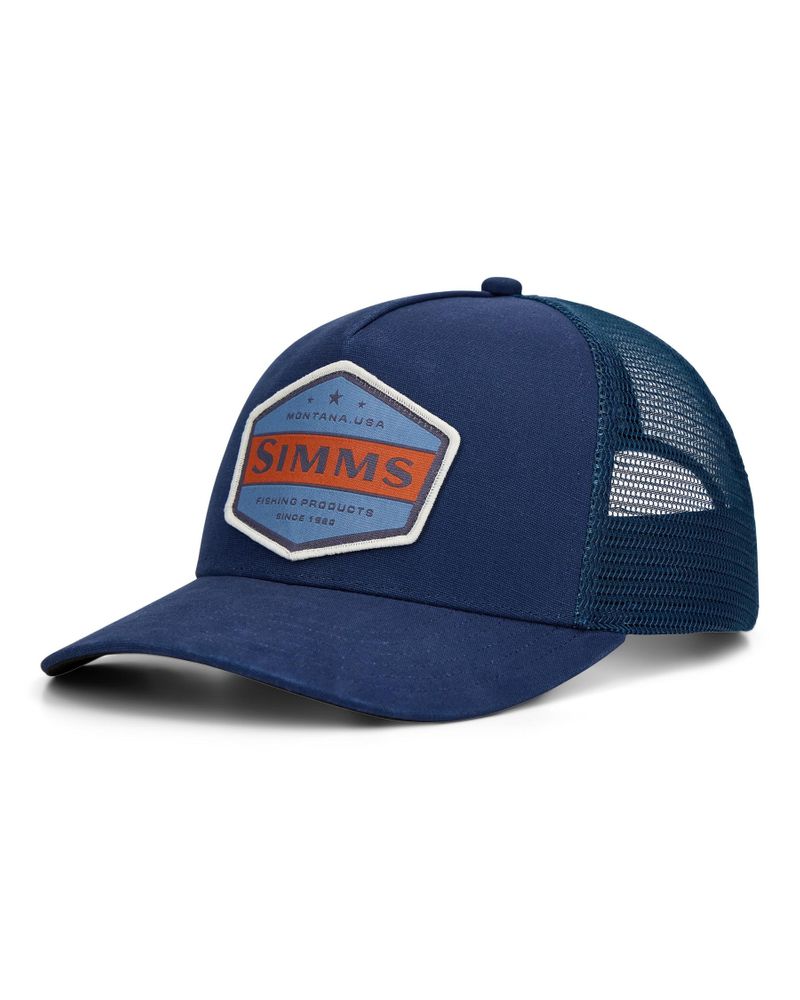 Caciula SIMMS Double Haul Trucker Selvedge Honor Badge