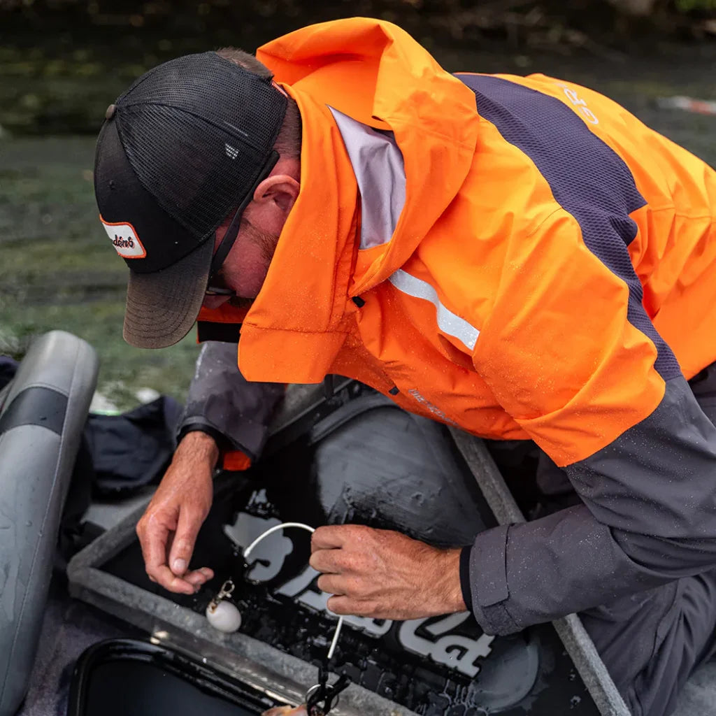 Geaca Grundens GAMBLER GORE-TEX Red Orange geaca si salopeta