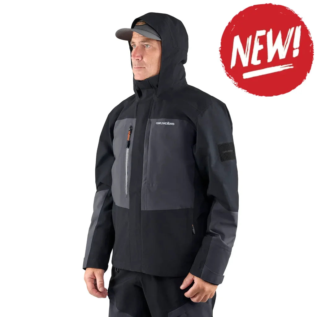 Geaca impermeabila Grundens GoreTex Pro Obsidian