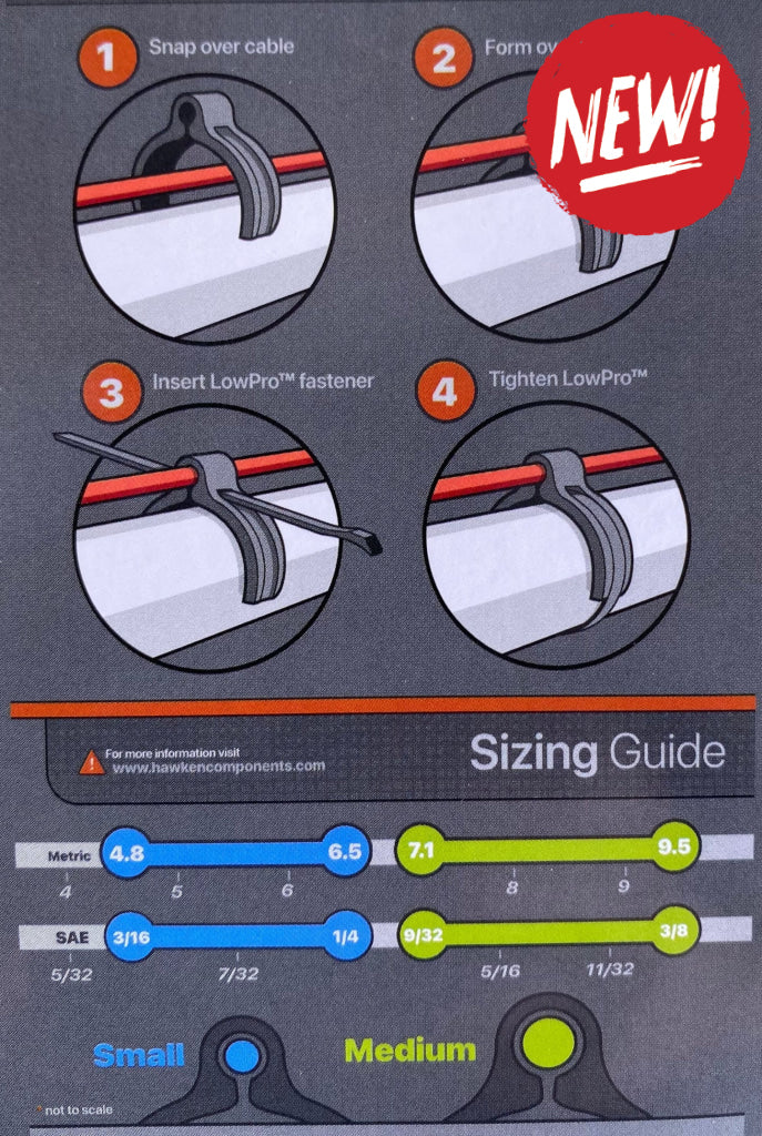 Gestionarea cablurilor DD26 – FLEXROUTE Cable Clamp Kit
