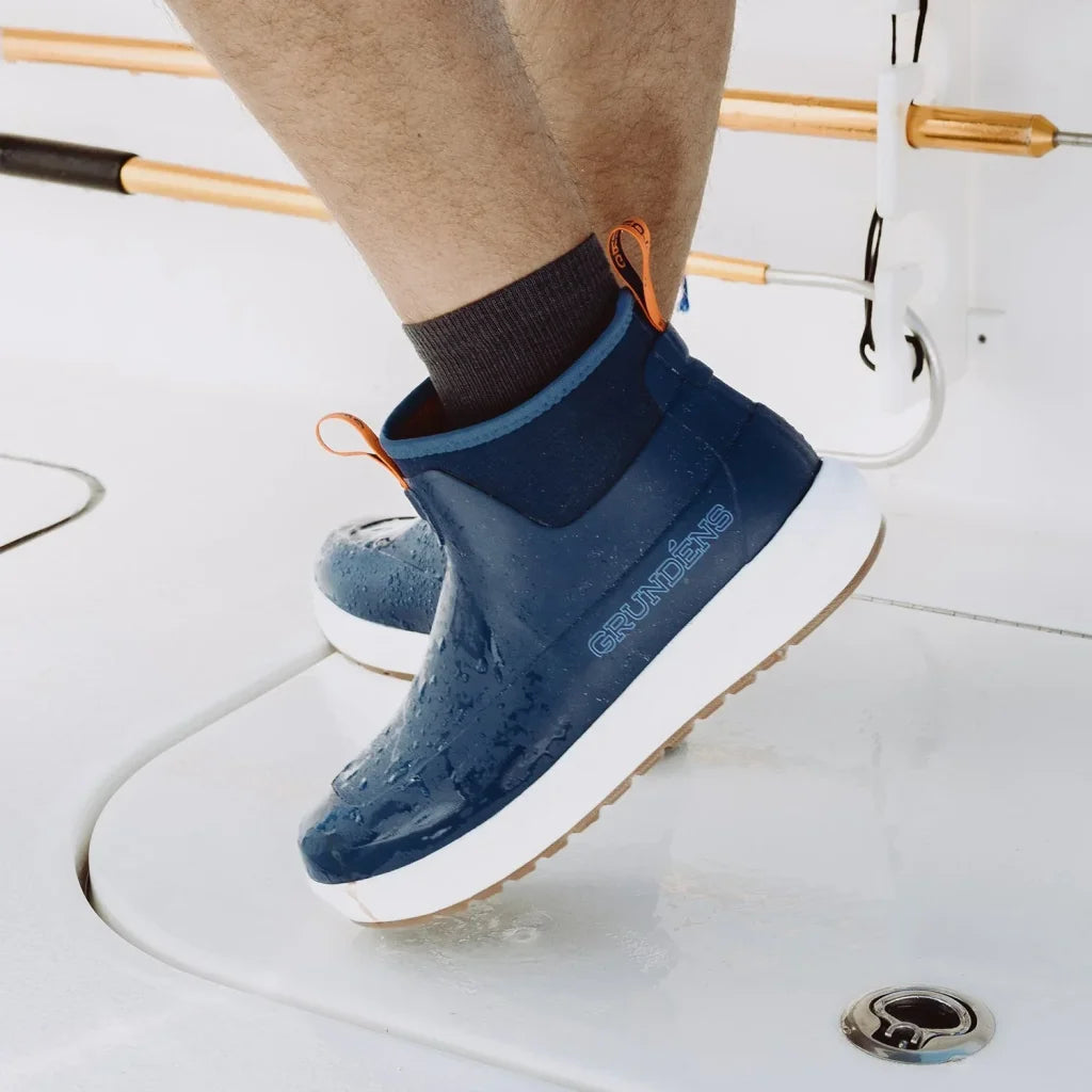 Ghete impermeabile Grundens Deck-Runner Blue Abyss