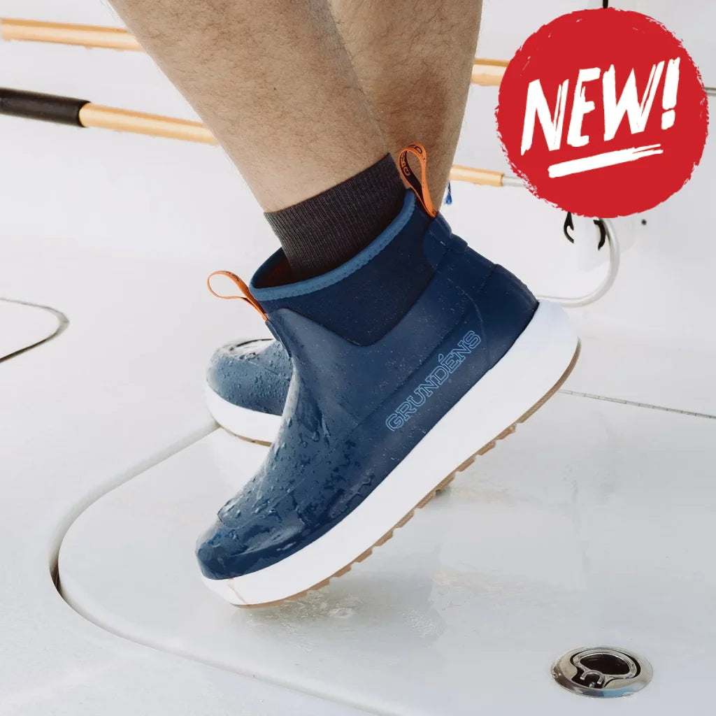 Ghete impermeabile Grundens Deck-Runner Blue Abyss