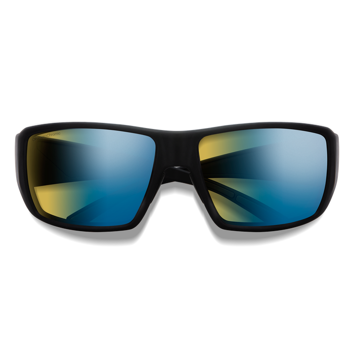 Ochelari polarizati Smith Optics Guide's Choice Matte Black Polarchromic Yellow Blue Mirror