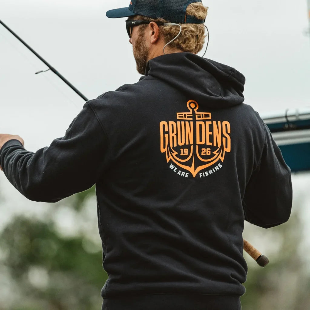 Hanorac Grundens Displacement Dwr Logo Anchor