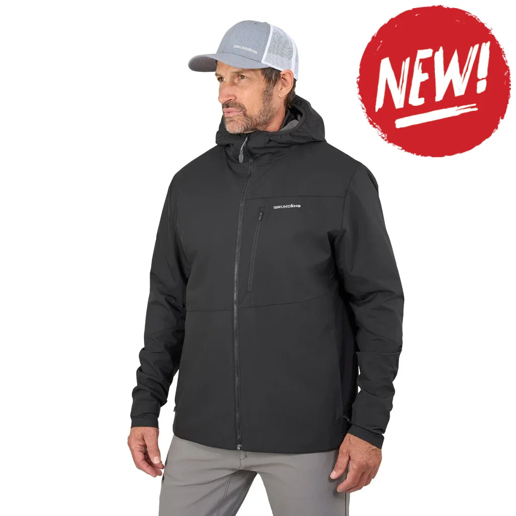 Hanorac Grundens Turbulence Hybrid Negru