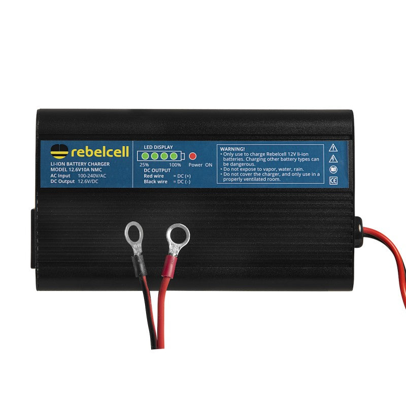 Incarcator litiu ion Rebelcell 12V (12.6V 10A)