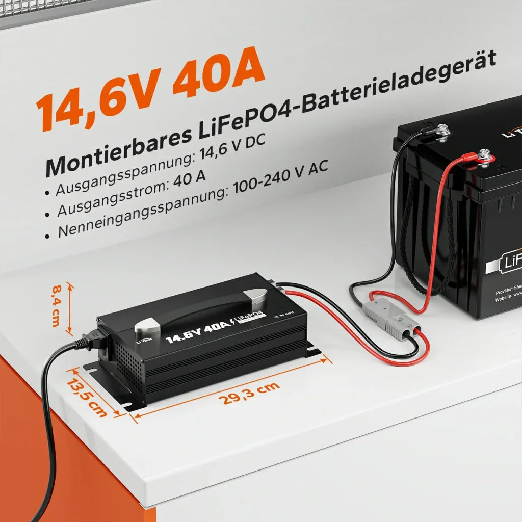Incarcator Litime 12V (14.6V) 40A