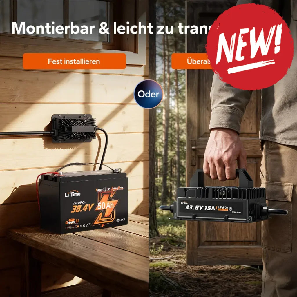 Incarcator Litime 36V 15Ah Waterproof IP66